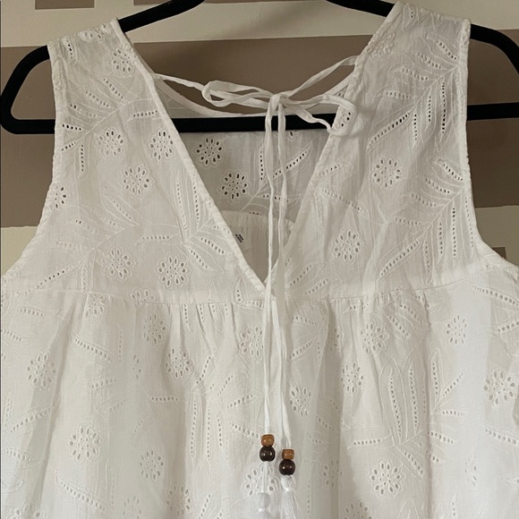 Lucky Brand Sleeveless White Dress NWOT - Picture 6 of 6